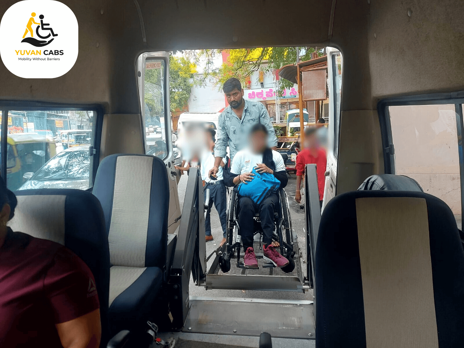 Wheelchair taxi patient transport service